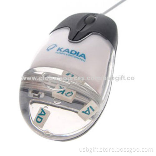 USB Gift Mice, Popular Filling Wireless, Optical, with Custom Floating